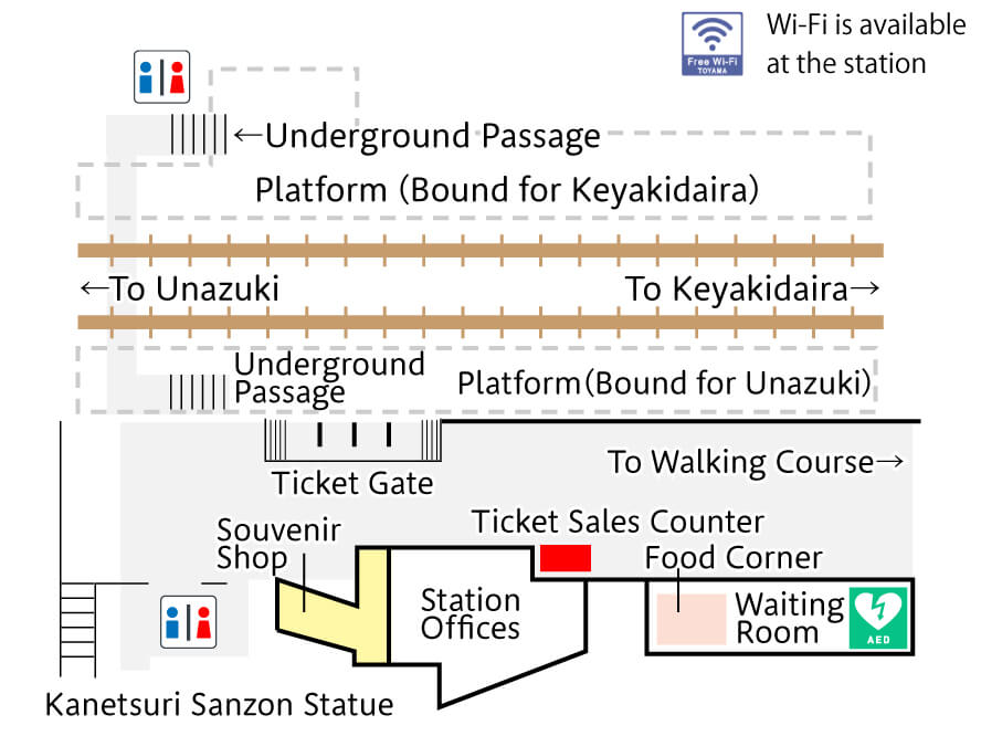 鐘釣駅